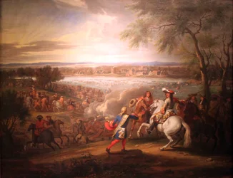 Louis XIV, King of France, Crosses the Rhine at Lobith on 12 June 1672